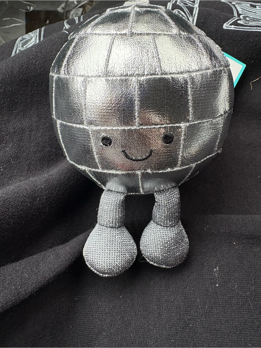 Jellycat Disco Ball bag charm